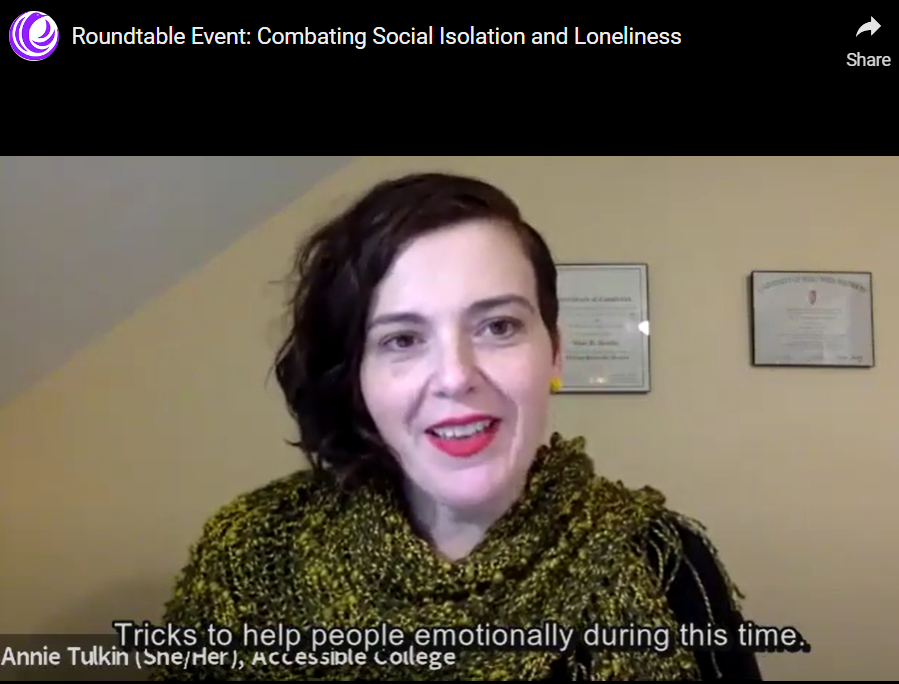 webinar woman speaker